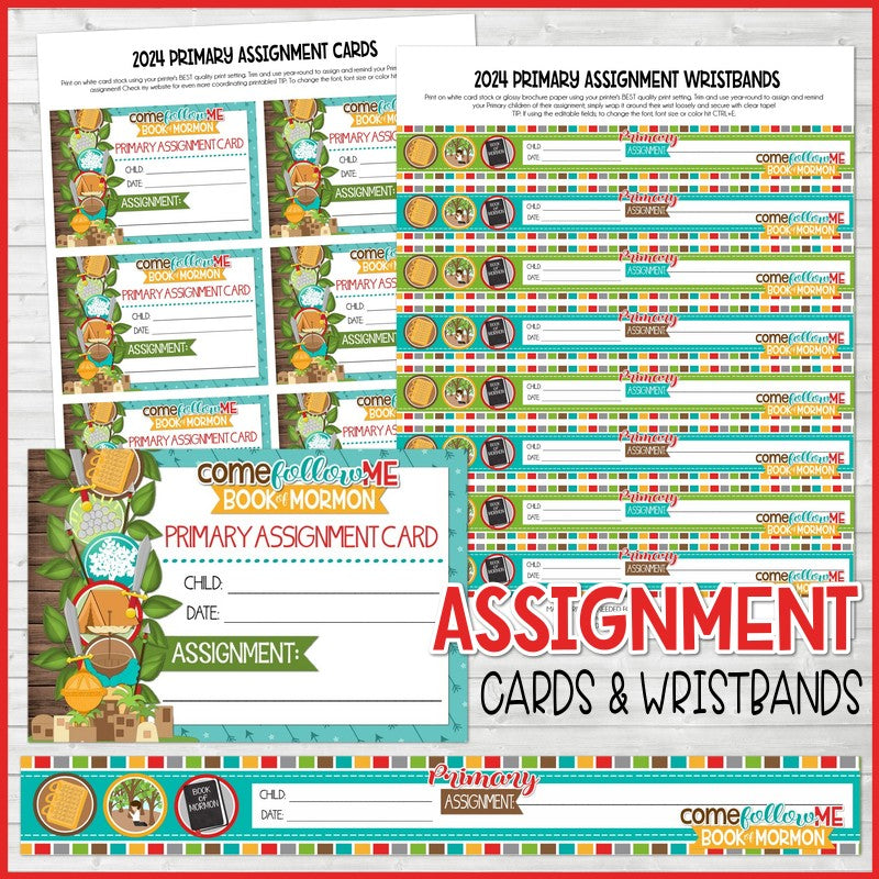 2024 Primary Kit {BINDER, WRISTBANDS, DOOR SIGNS) PRINTABLES – Bloom to ...