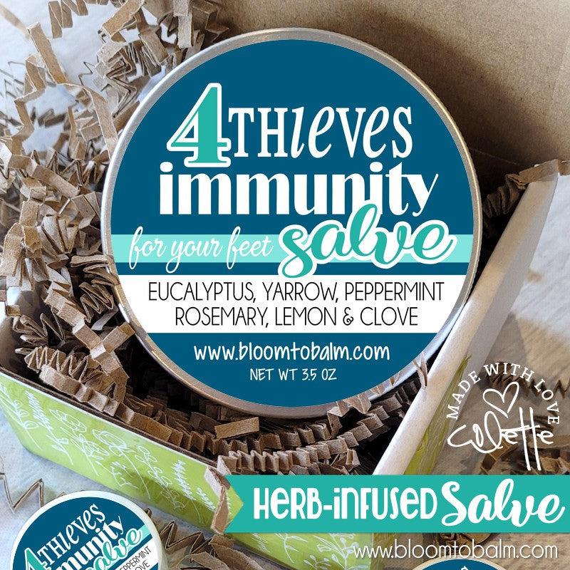 4 Thieves {IMMUNITY} Salve – Bloom to Balm | My Computer is My Canvas