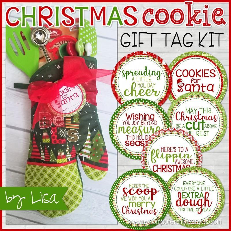 Free Printable Christmas Cookie Gift Tags - The Frosted Kitchen