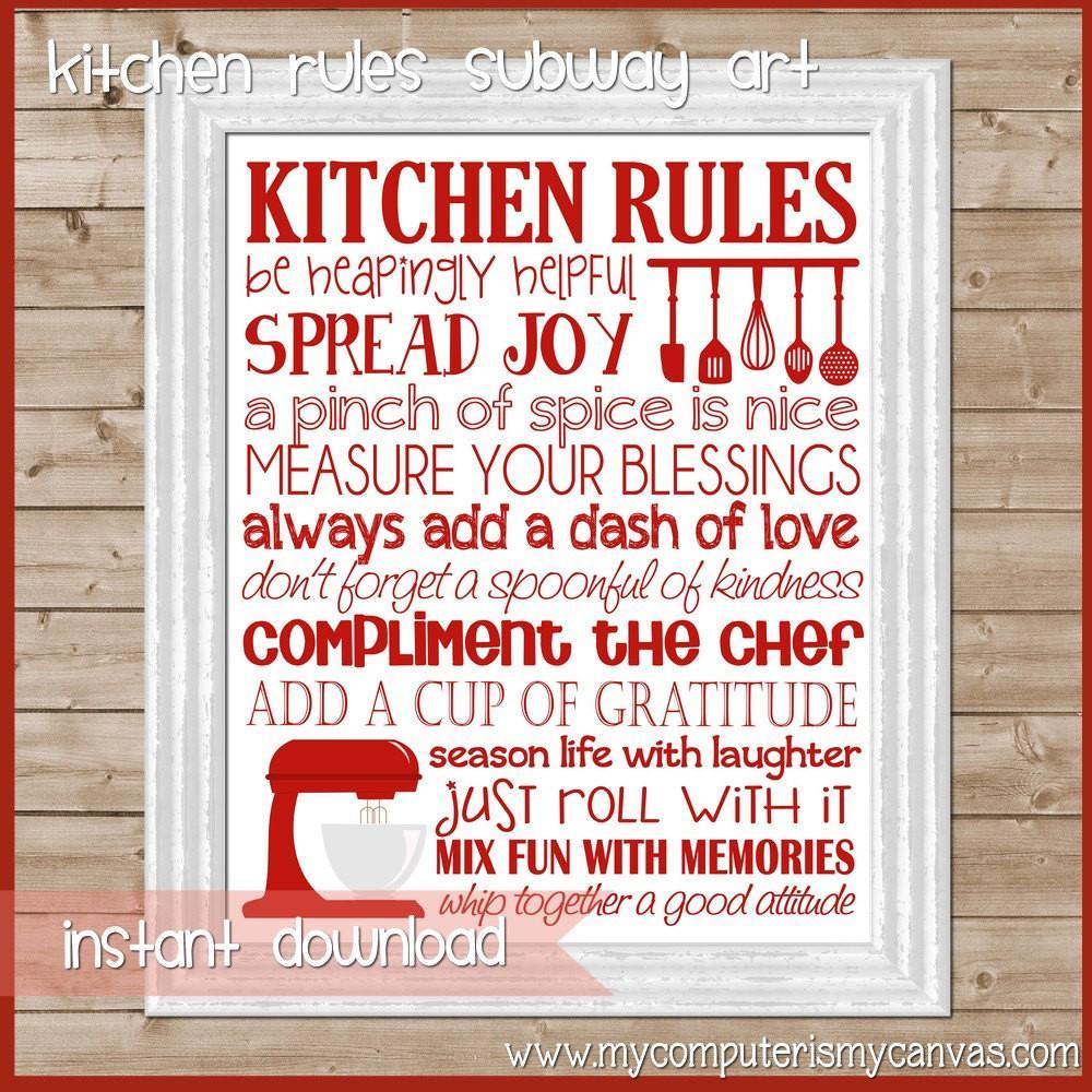 kitchen-rules-subway-art-printable-bloom-to-balm-my-computer-is-my-canvas for Free Printable Kitchen Rules Printable Kitchen Rules Subway Art PRINTABLE – Bloom to Balm | My Computer is My Canvas for Free Printable Kitchen Rules Printable