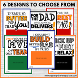 Father's Day Gift Card Holders PRINTABLE