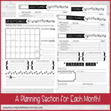 2017 CHORISTER {Music Leader} Planner PRINTABLE-My Computer is My Canvas