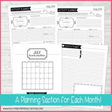 2018 Activity Days Planner PRINTABLE-My Computer is My Canvas