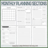 2018 High Priest Group Leader Planner {HP} PRINTABLE-My Computer is My Canvas