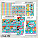 2018 Primary Gift {Tile Art, Bookmark, Lip Balm + Pen} PRINTABLES-My Computer is My Canvas