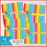 2018 Primary Theme {I am a Child of God} Chocolate Bar Wrapper PRINTABLE-My Computer is My Canvas