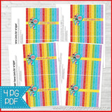 2018 Primary Theme {I am a Child of God} Chocolate Bar Wrapper PRINTABLE-My Computer is My Canvas