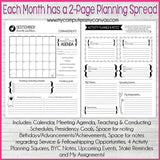 2018 YW CLASS Presidency Planner PRINTABLE-My Computer is My Canvas