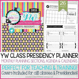 2018 YW CLASS Presidency Planner PRINTABLE-My Computer is My Canvas