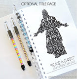 2018 YW Journal & Gift Tag Set {Peace in Christ; HALF SIZE} PRINTABLE-My Computer is My Canvas