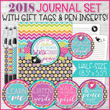 2018 YW Journal & Gift Tag Set {Peace in Christ; HALF SIZE} PRINTABLE-My Computer is My Canvas
