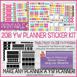 2018 YW Planner Sticker Kit PRINTABLES-My Computer is My Canvas