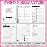 2018 YW Presidency Planner {+Sept to Dec 2017} PRINTABLE-My Computer is My Canvas
