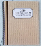2019 Elders Quorum Presidency Planner {EQ} + Sept-Dec 2018 PRINTABLE-My Computer is My Canvas