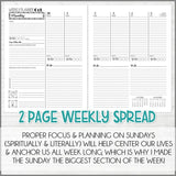 2019 Latter-day Lifestyle Planner {Inside Pages Only} PRINTABLE-My Computer is My Canvas