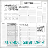 2019 Latter-day Lifestyle Planner {Inside Pages Only} PRINTABLE-My Computer is My Canvas