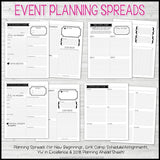 2019 YW Presidency Planner (+ SEPT-DEC 2018) PRINTABLE-My Computer is My Canvas