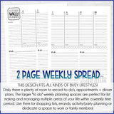 2020 EVERYDAY Personal Planner {Inside Pages Only} EDITABLE Printable