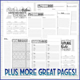 2020 EVERYDAY Personal Planner {Inside Pages Only} EDITABLE Printable