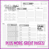 2020 Latter-day Lifestyle Planner {Inside Pages Only} EDITABLE Printable