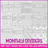 2020 Latter-day Lifestyle Planner {Inside Pages Only} EDITABLE Printable