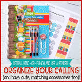 2020 Primary MUSIC LEADER Planner {EDITABLE} PRINTABLE