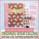 2020 Relief Society Planner + Sept-Dec 2019 PRINTABLE