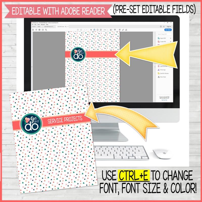 2020 Young Women BINDER Printables (EDITABLE) – My Computer is My Canvas
