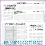 2021 EVERYDAY Personal Planner {Inside Pages Only} EDITABLE Printable