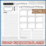 2021 PRIMARY PRESIDENCY PLANNER Printable (EDITABLE)