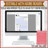 2021 Primary MUSIC LEADER Planner {EDITABLE} PRINTABLE