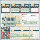 2021 Relief Society BINDER Printables (EDITABLE)