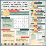 2021 Relief Society {NEWSLETTER TEMPLATES} Printables