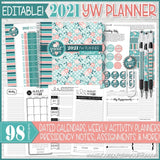 2021 YW Presidency Planner PRINTABLE (EDITABLE)