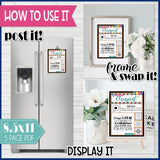 2022 CFM Old Testament "FAUX" Bulletin Board Sheets {AUGUST} PRINTABLE