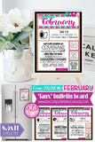 2022 CFM Old Testament "FAUX" Bulletin Board Sheets {FEBRUARY} PRINTABLE