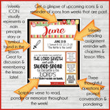 2022 CFM Old Testament "FAUX" Bulletin Board Sheets {JUNE} PRINTABLE