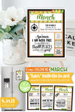 2022 CFM Old Testament "FAUX" Bulletin Board Sheets {MARCH} PRINTABLE