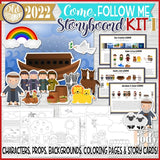 2022 CFM Story Board Kit 1 {Old Testament} PRINTABLE