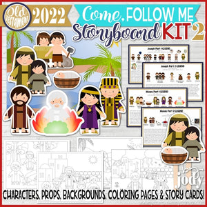 2022 CFM Story Board Kit 2 {Old Testament} PRINTABLE