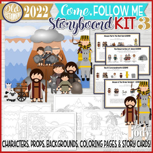 2022 CFM Story Board Kit 3 {Old Testament} PRINTABLE