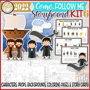2022 CFM Story Board Kit 6 {Old Testament} PRINTABLE