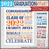 2022 Graduation Subway Art {Personalized} PRINTABLE