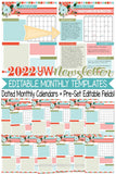 2022 Young Women {NEWSLETTER TEMPLATES} Printables