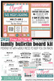 2023 CFM New Testament Family Bulletin Board Kit {APRIL} PRINTABLE