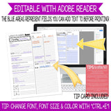 2023 Latter-day Lifestyle Planner {Inside Pages Only} EDITABLE Printable