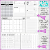 2023 Latter-day Lifestyle Planner {Inside Pages Only} EDITABLE Printable