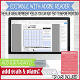 2023 Primary MUSIC LEADER Planner {EDITABLE} PRINTABLE