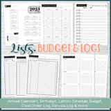 2023 RELIEF SOCIETY Presidency Planner {EDITABLE} PRINTABLE