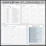 2023 YM Quorum Presidency & YM Leader Planner {EDITABLE} PRINTABLE